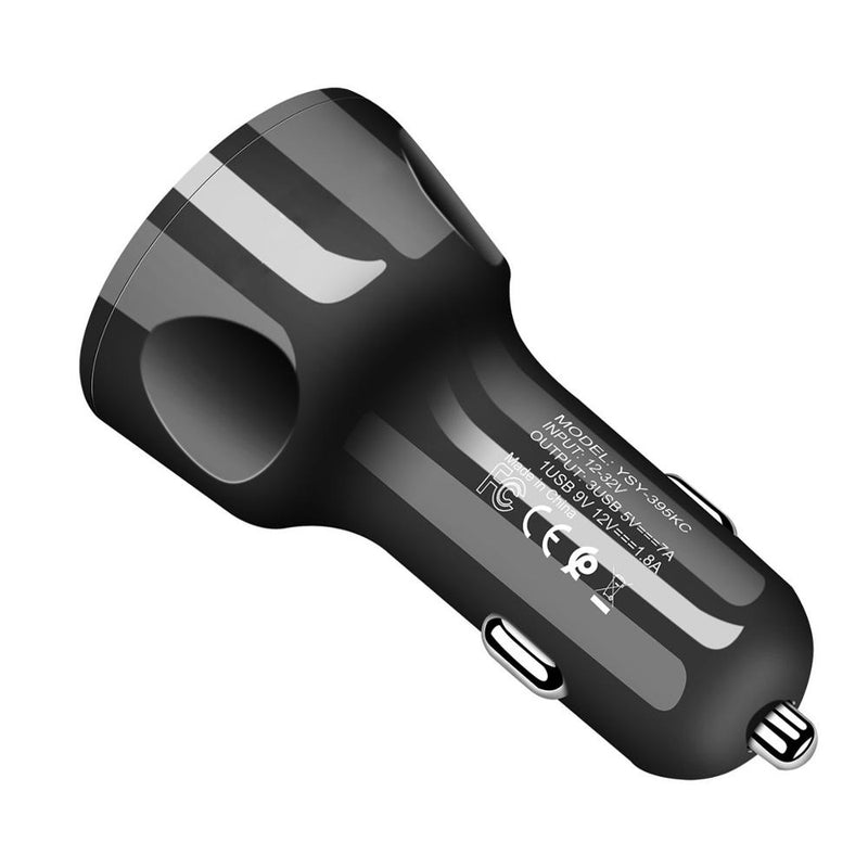 Triple USB with Quick charge 3.0 QC fast car charger