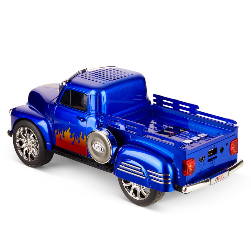 Bluetooth speaker old school truck style with fm radio and LED lights