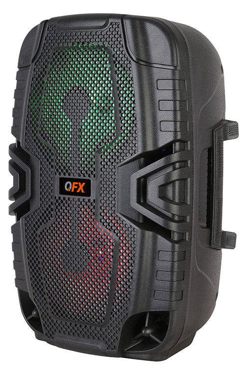 6000 watts Peak power high power dual 6.5" true wireless rechargeable karaoke bluetooth speaker with microphone