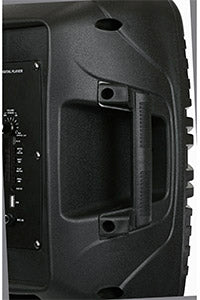 6000 watts Peak power high power dual 6.5" true wireless rechargeable karaoke bluetooth speaker with microphone