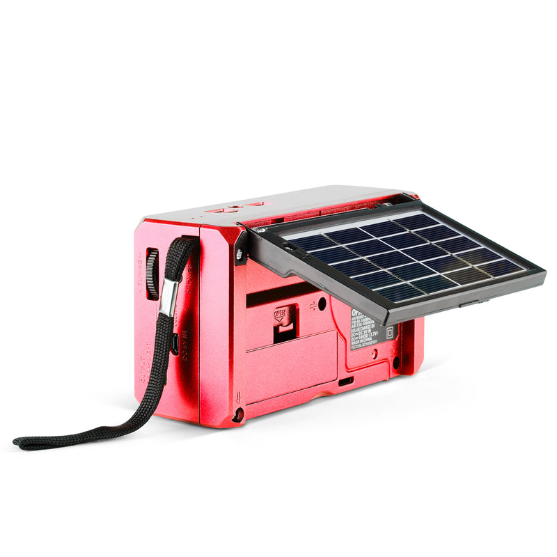 R-37 Solar charging AM/FM/Bluetooth radio & powerbank