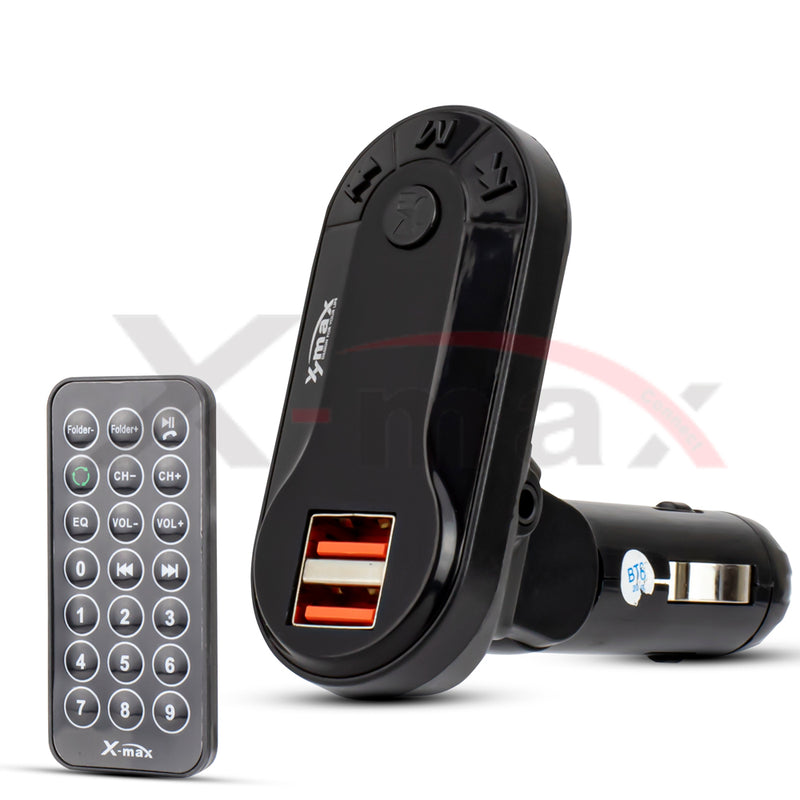 Bluetooth FM transmitter with Dual USB input