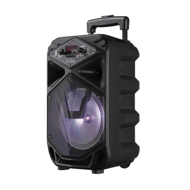 YM8014 Single 8" rechargeable bluetooth karaoke speaker